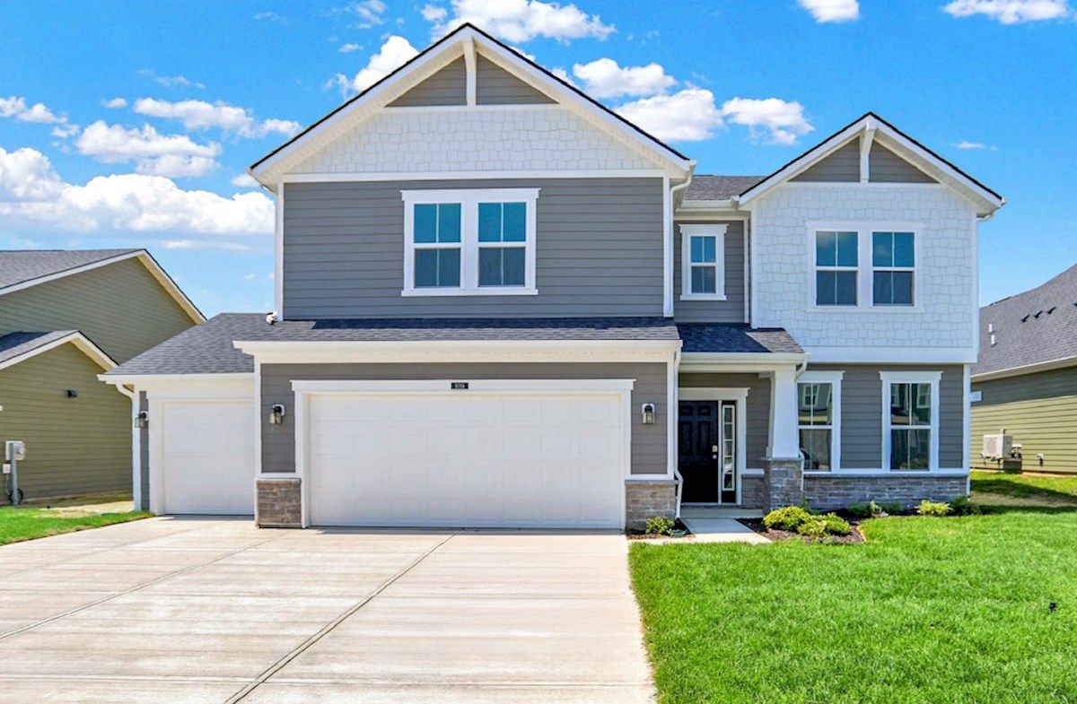 Exterior:Arts & Crafts L Elevation