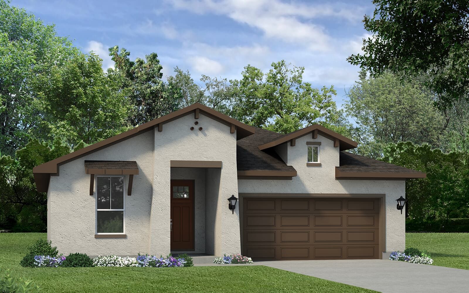Exterior:Goodwin in Kissing Tree by Brookfield Residential in Austin, TX.