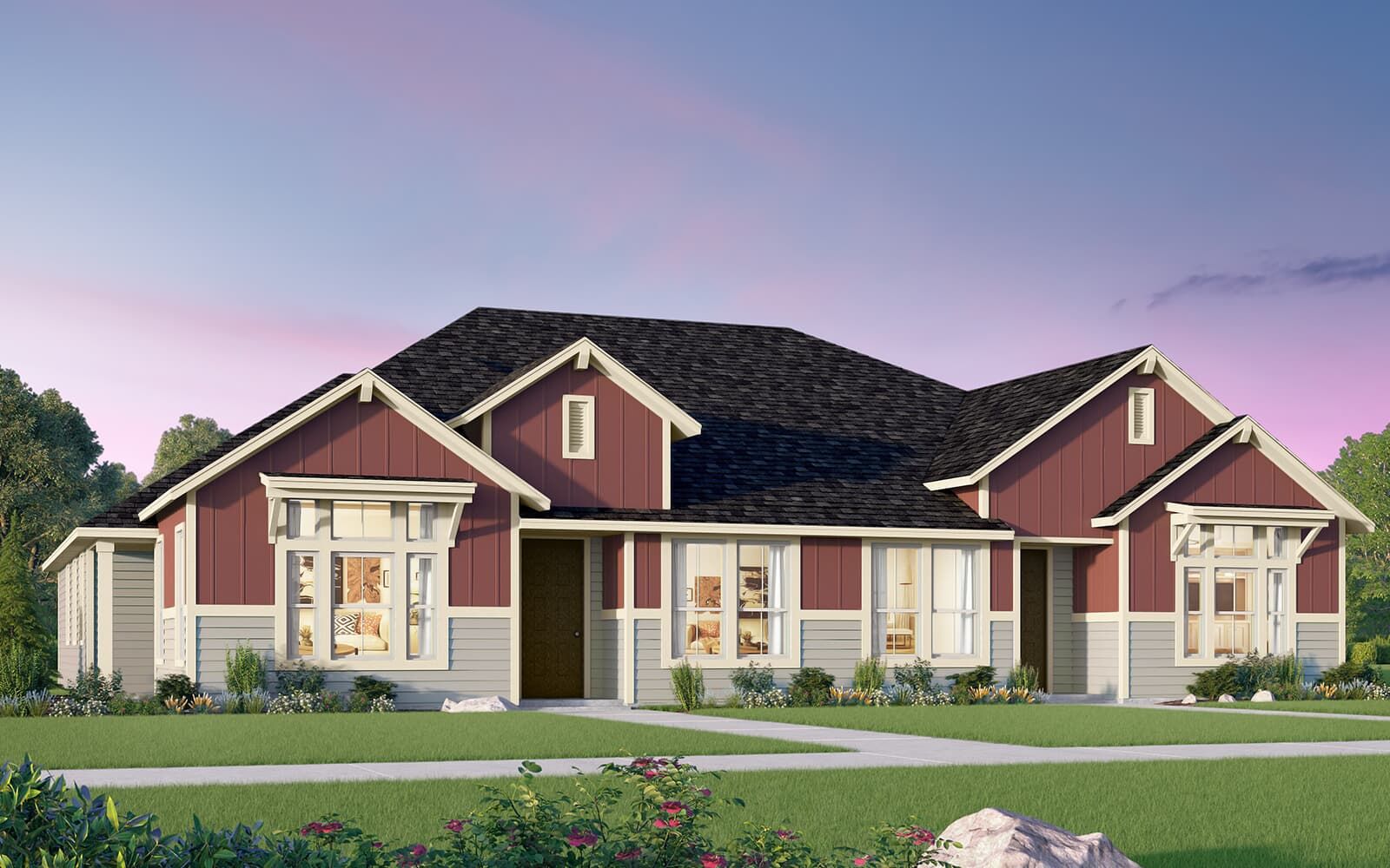 Exterior:Mitchell Modern Farmhouse