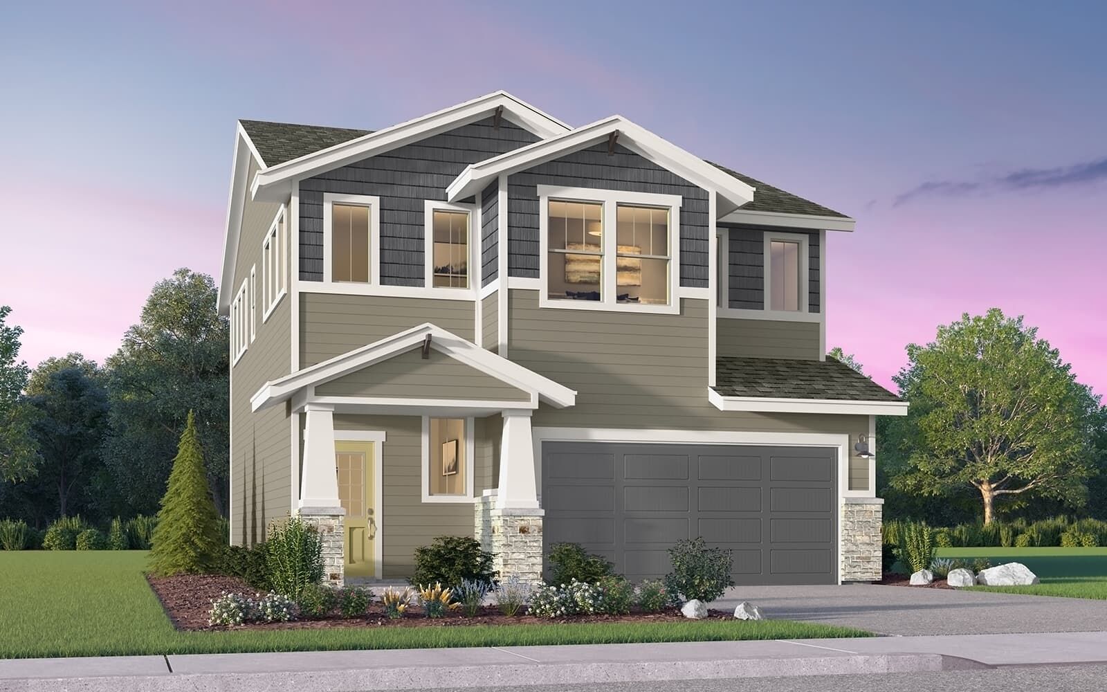Exterior:Endicott Craftsman
