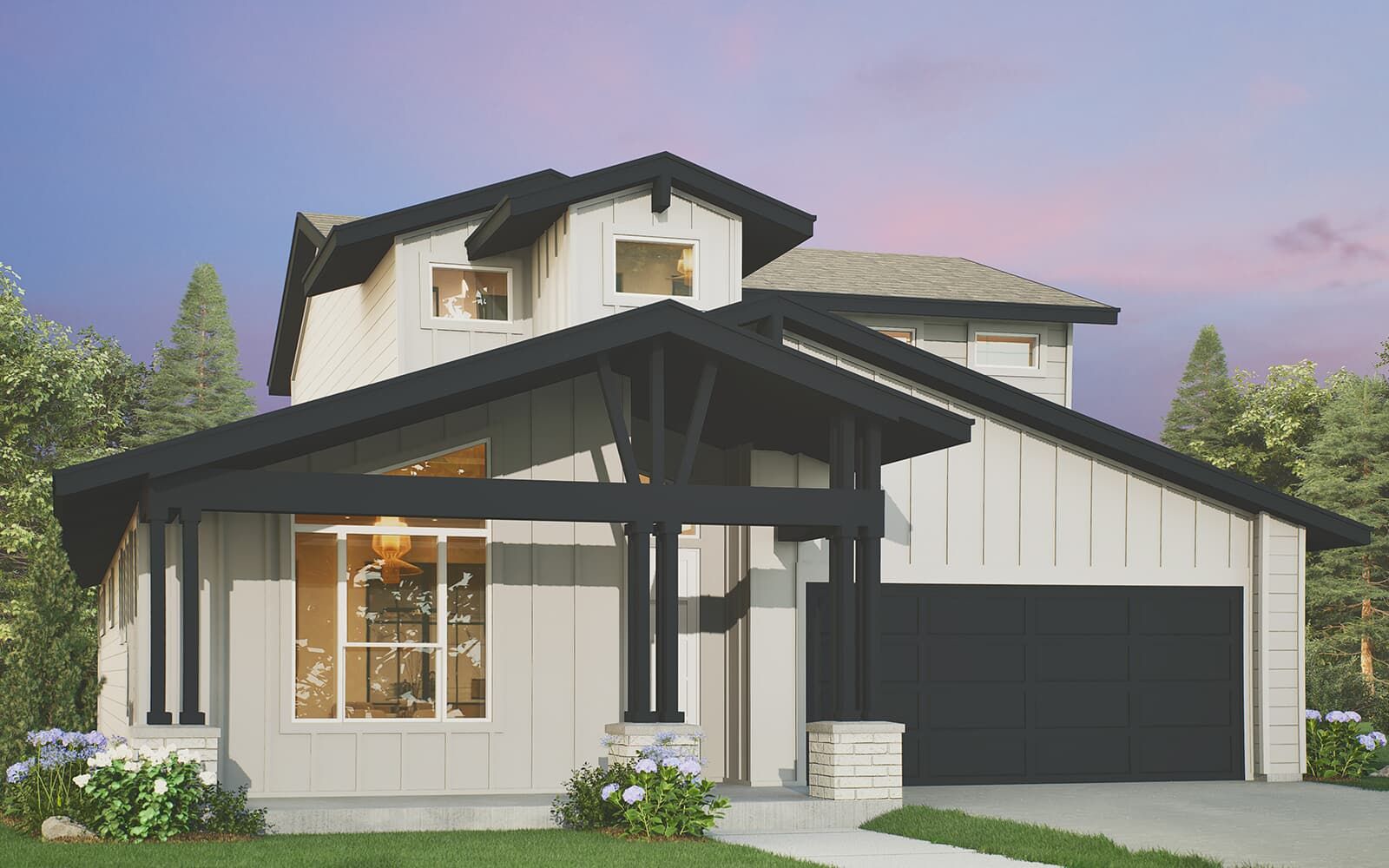 Exterior:Ellis Mid Century Modern