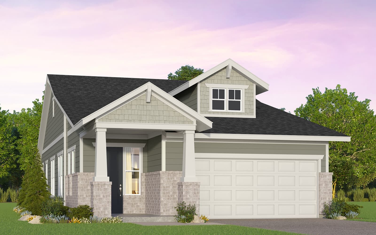 Exterior:Newberry Craftsman