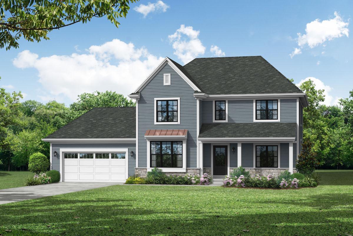 The Hailey, Plan 2350 - Transitional Style w/2-Car Garage