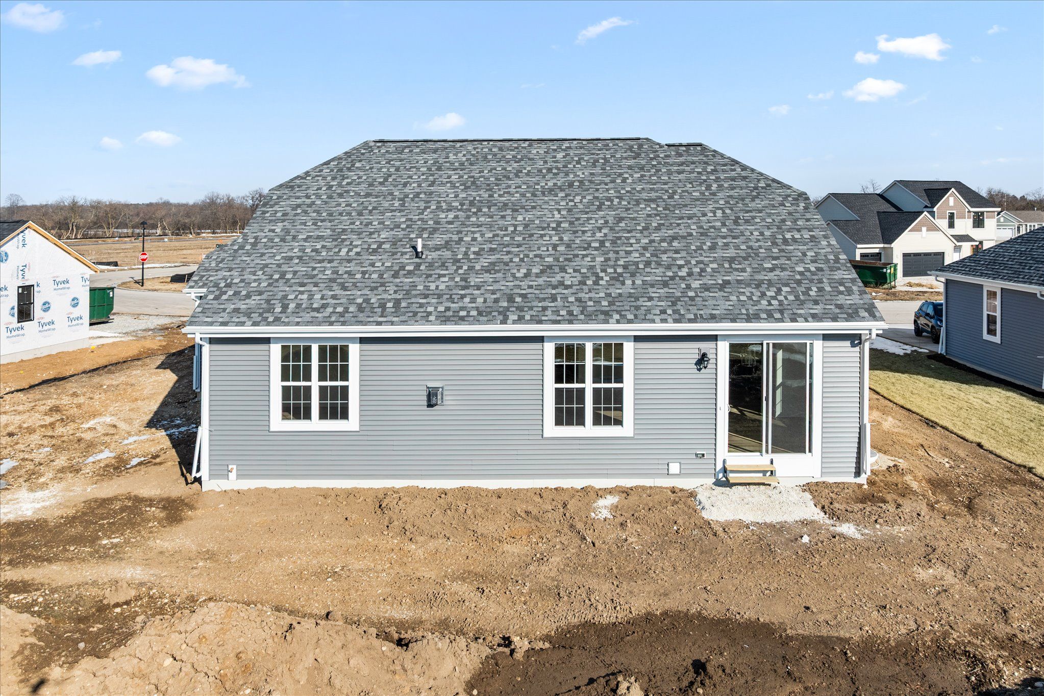 Rear of Home