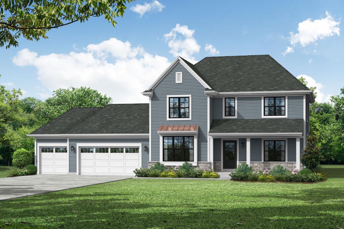 The Hailey, Plan 2350 - Transitional Style w/3-Car Garage