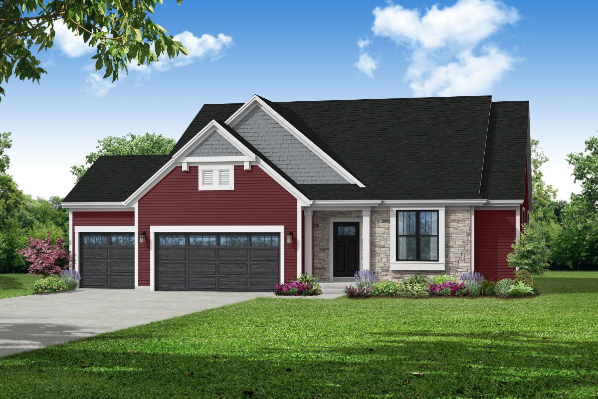 The Lauren, Plan 1805 - Arts & Crafts Style