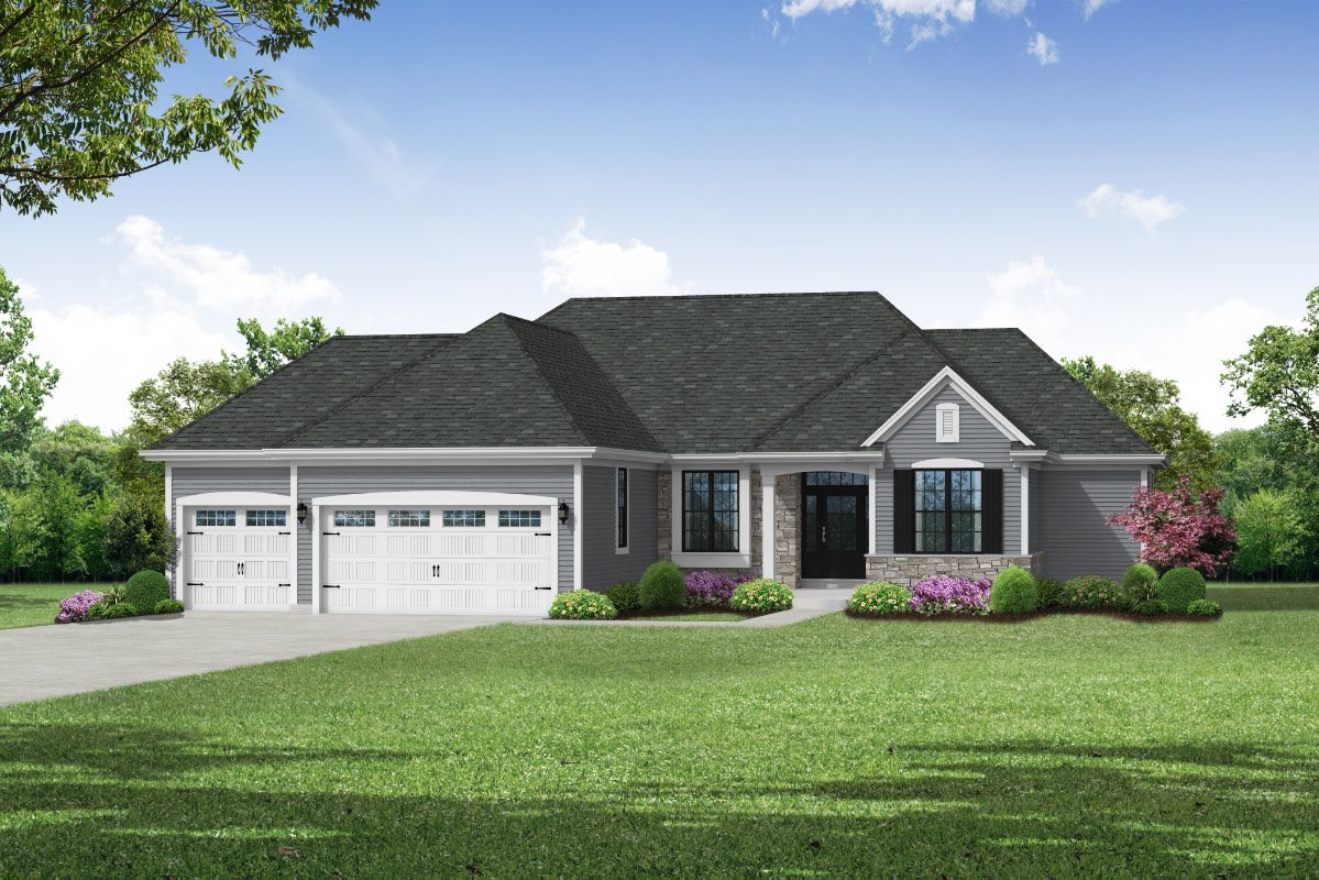 The Isabel, Plan 2100 - French Manor Style