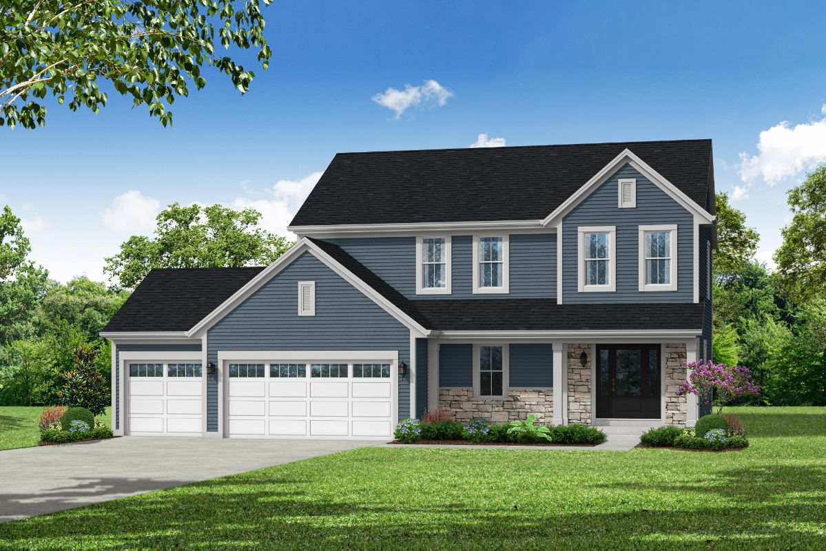 The Taylor, Plan 2018 - New England Farmhouse Style