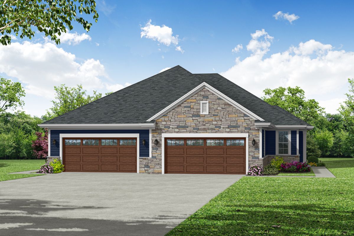 The Adalyn, Plan 1600 w/ 2 Front Entry Garages in Deep Ocean