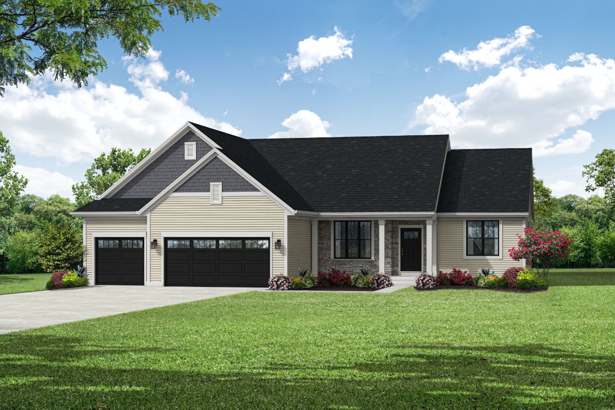 The Peyton, Plan 1831 - Arts and Crafts Style