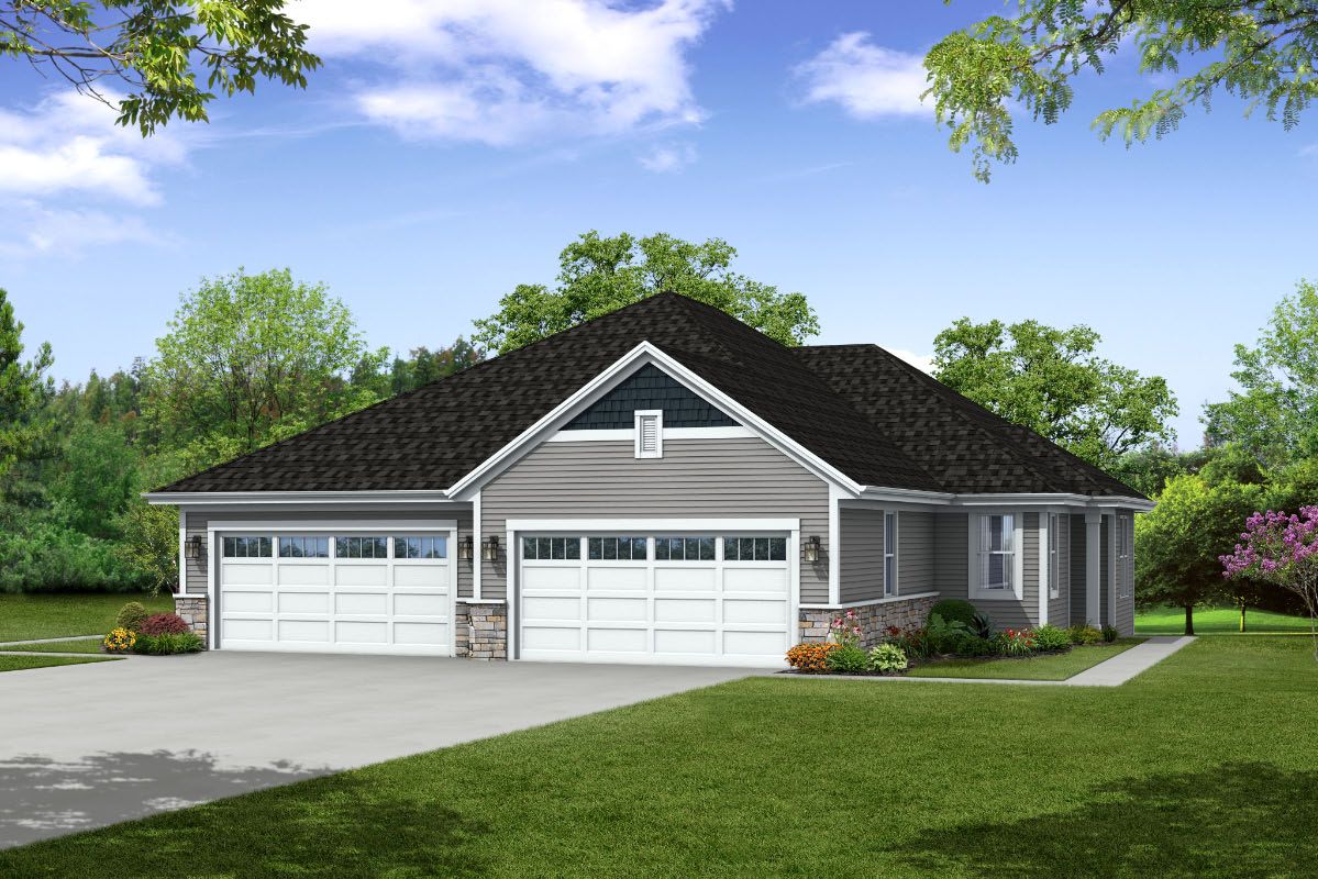 The Adalyn, Plan 1300 - Granite Gray