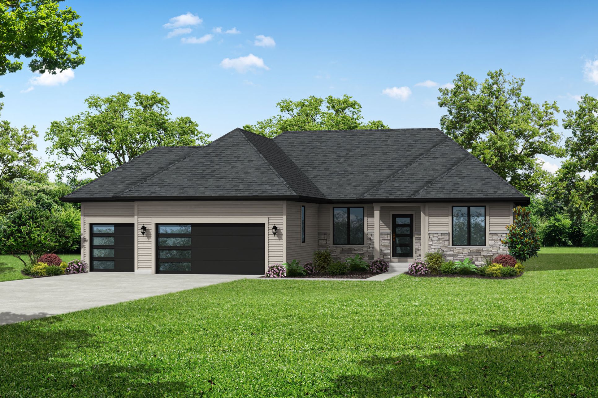 The Hannah, Plan 1806 - Modern Prairie Style