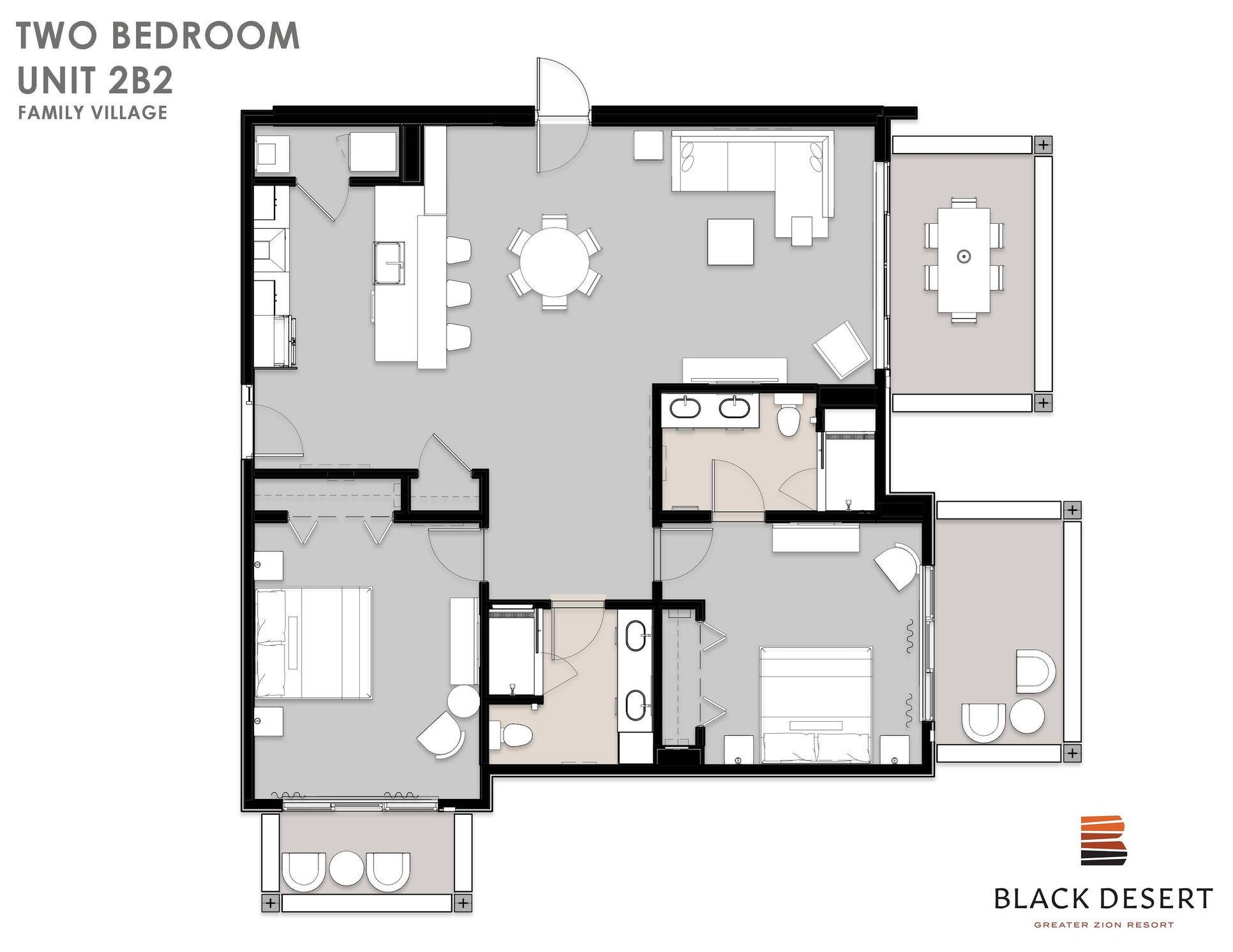 The Terrace 2 Bedroom