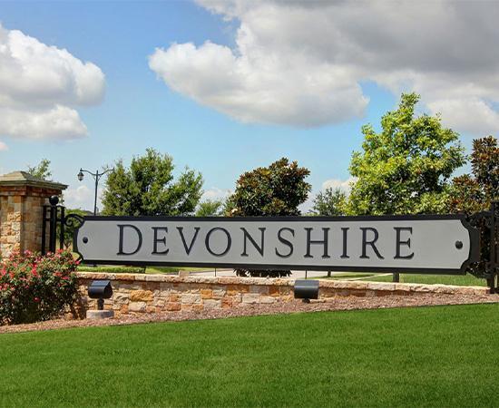 Devonshire:Devonshire Community Sign