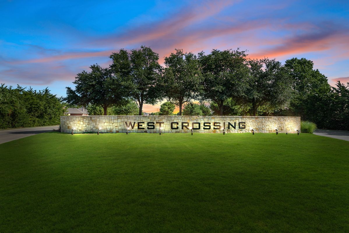 West Crossing Entrance Sign:West Crossing Entrance Sign