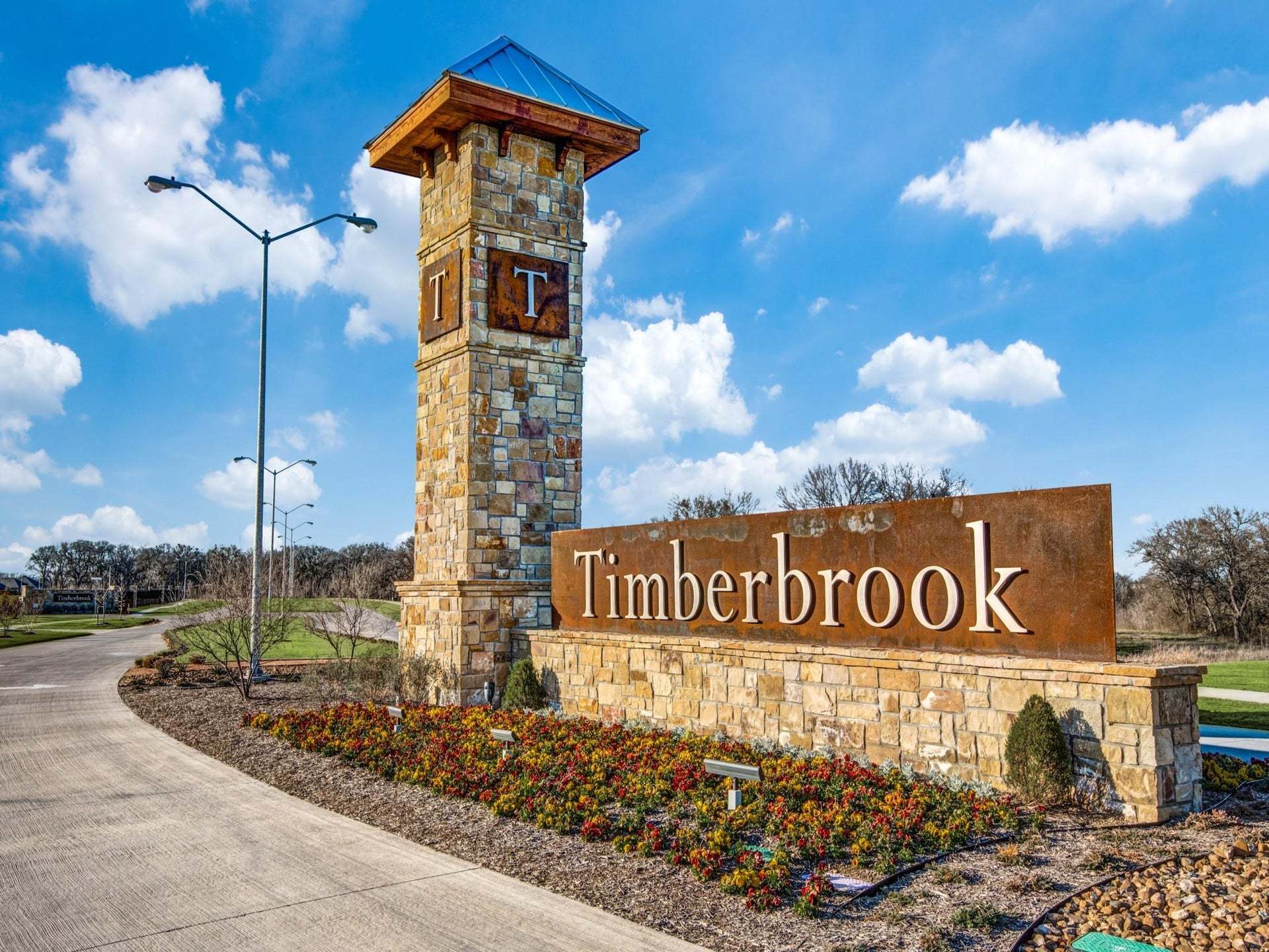 Timberbrook Sign:Timberbrook Community Signs