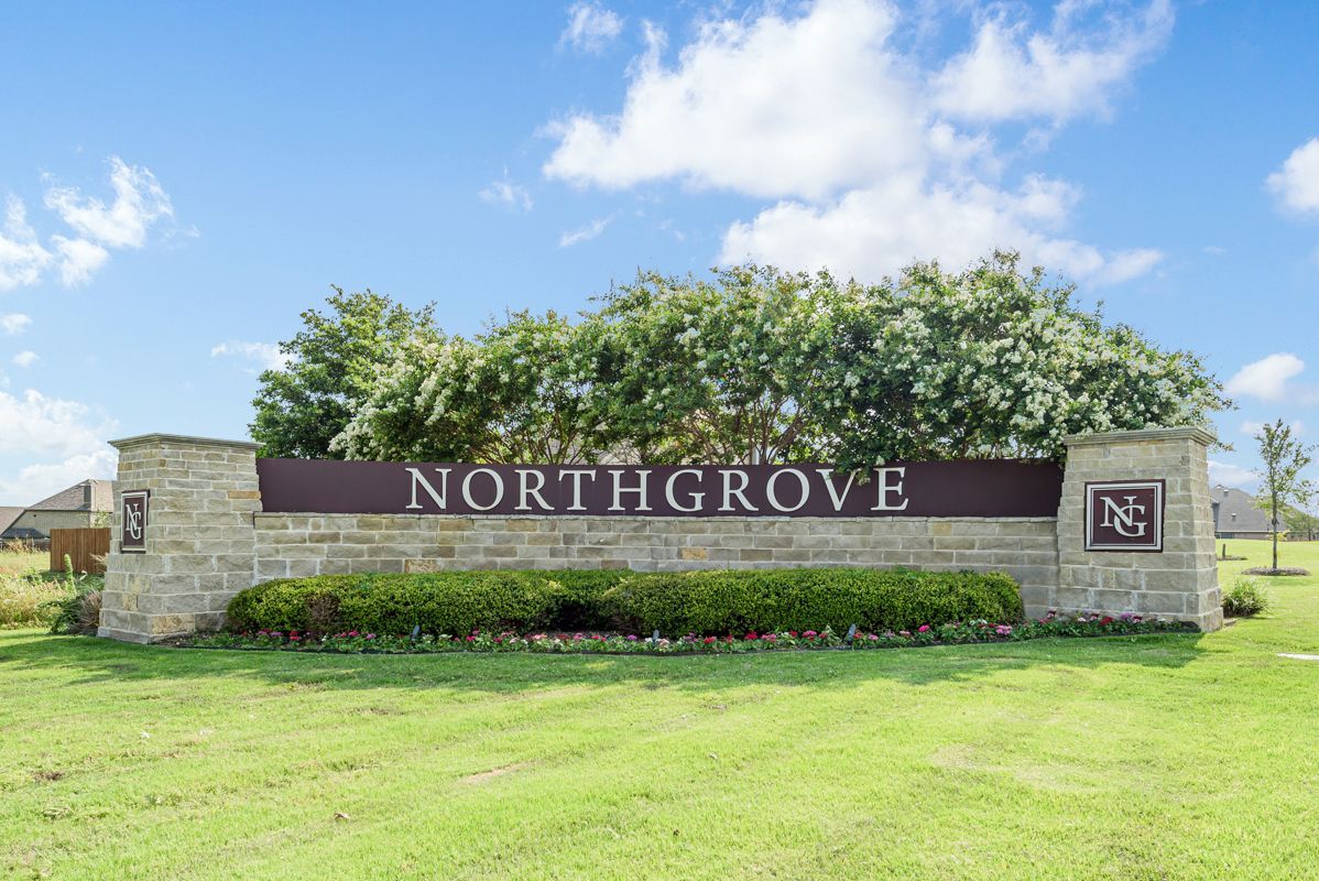North Grove Entrance Sign:North Grove Entrance Sign