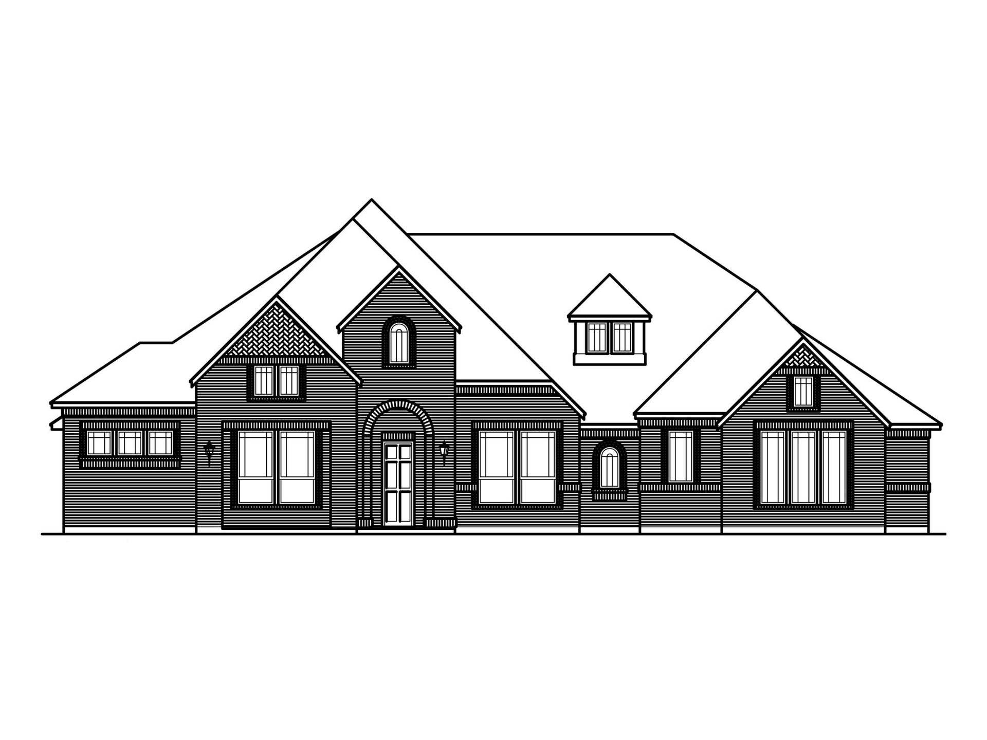 Azalea Elevation A:Elevation A