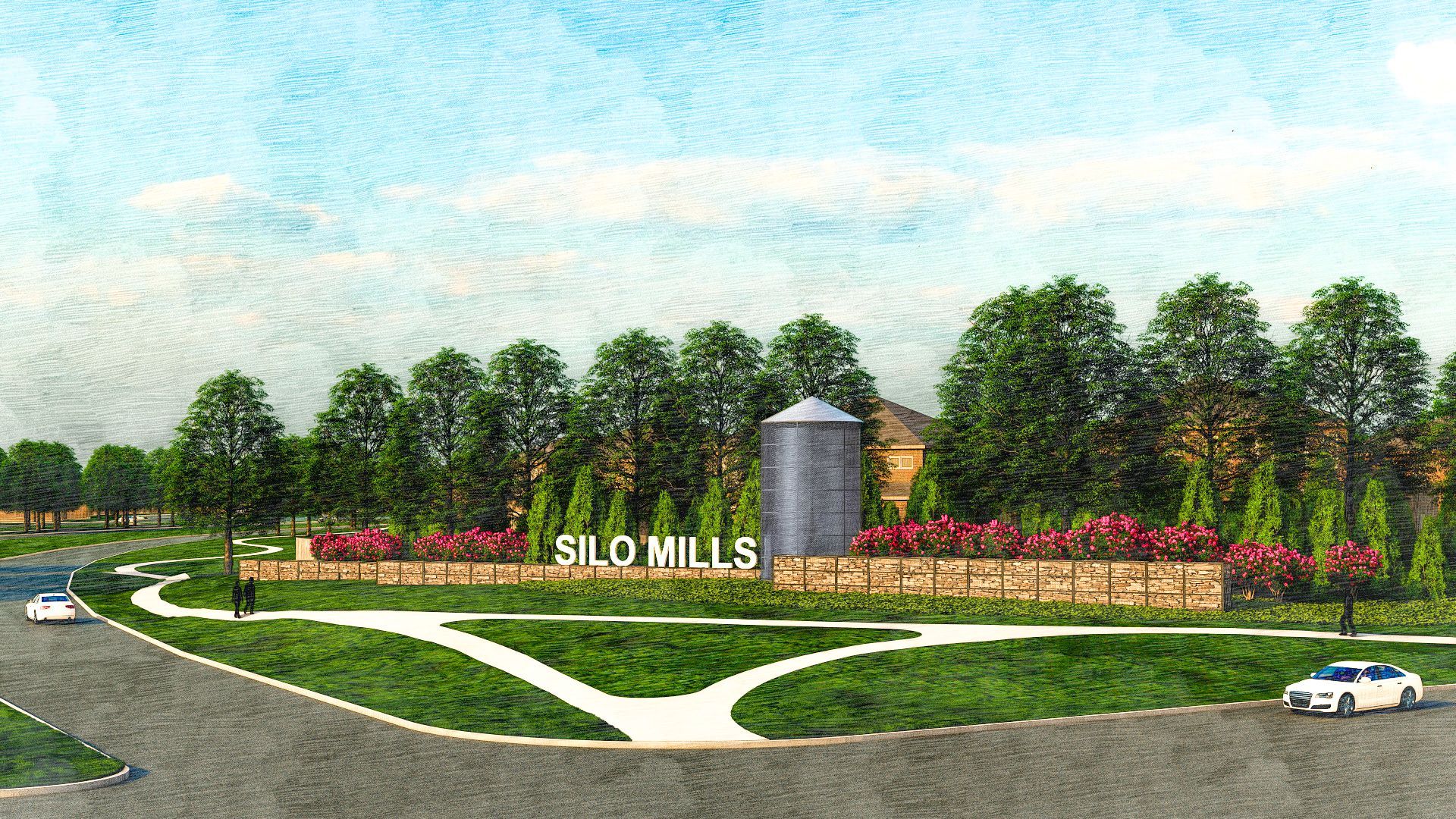 Silo Mills Entrance