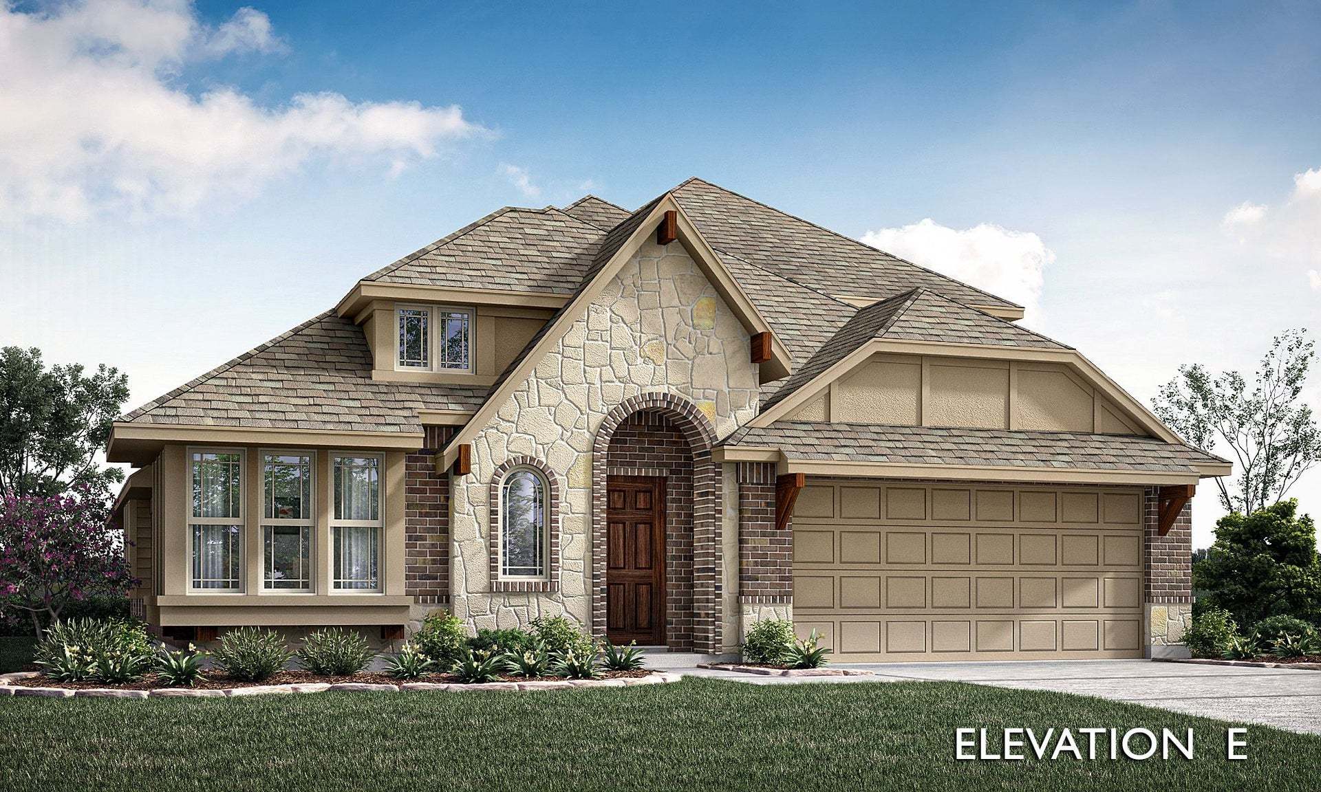 Cypress II Elevation E:Elevation E