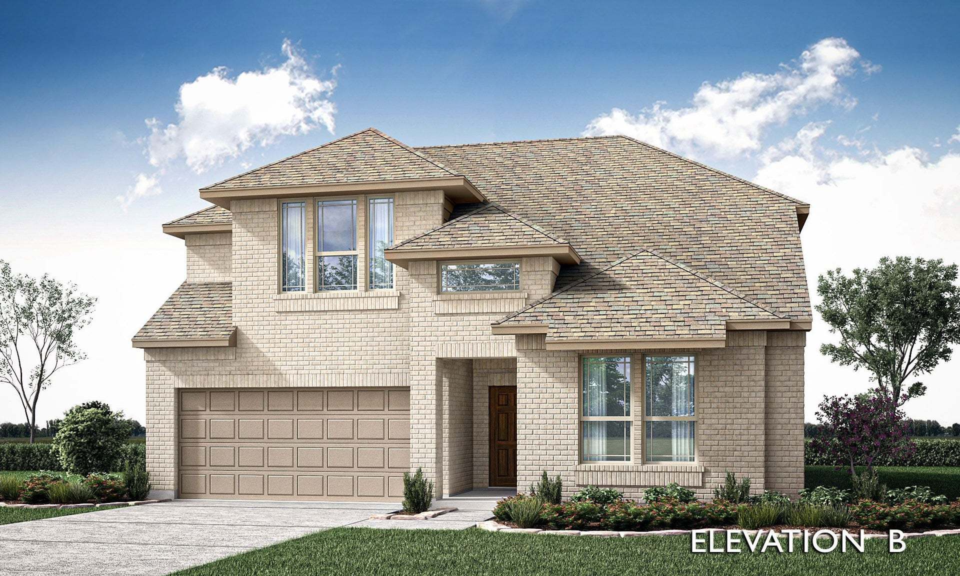Violet I & II Elevation B:Elevation B