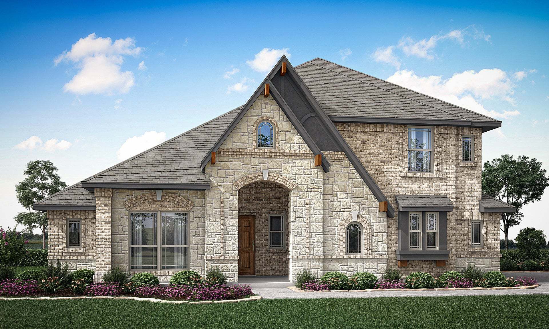 Carolina III Side Entry Elevation R:Elevation R