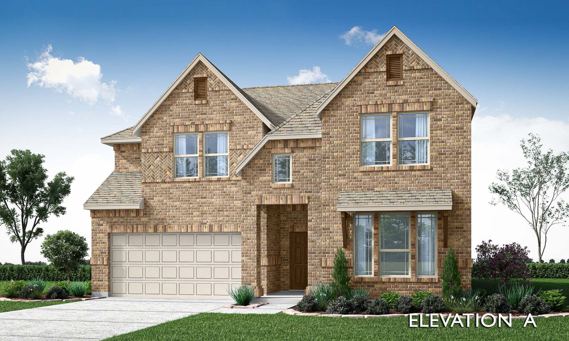 Violet III & IV Elevation A:Elevation A