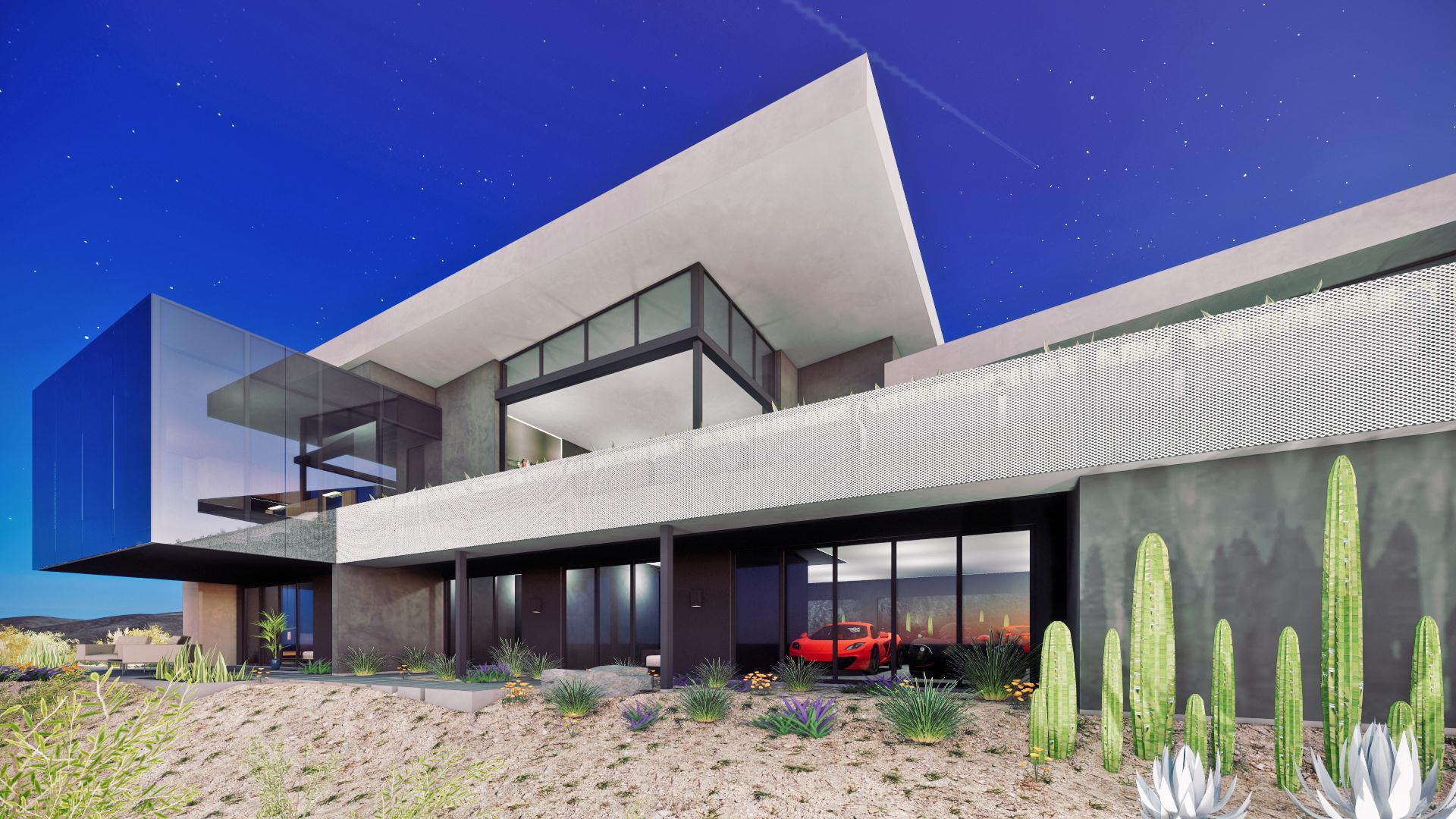 Draco Plan; Ready to Build; Rear Exterior