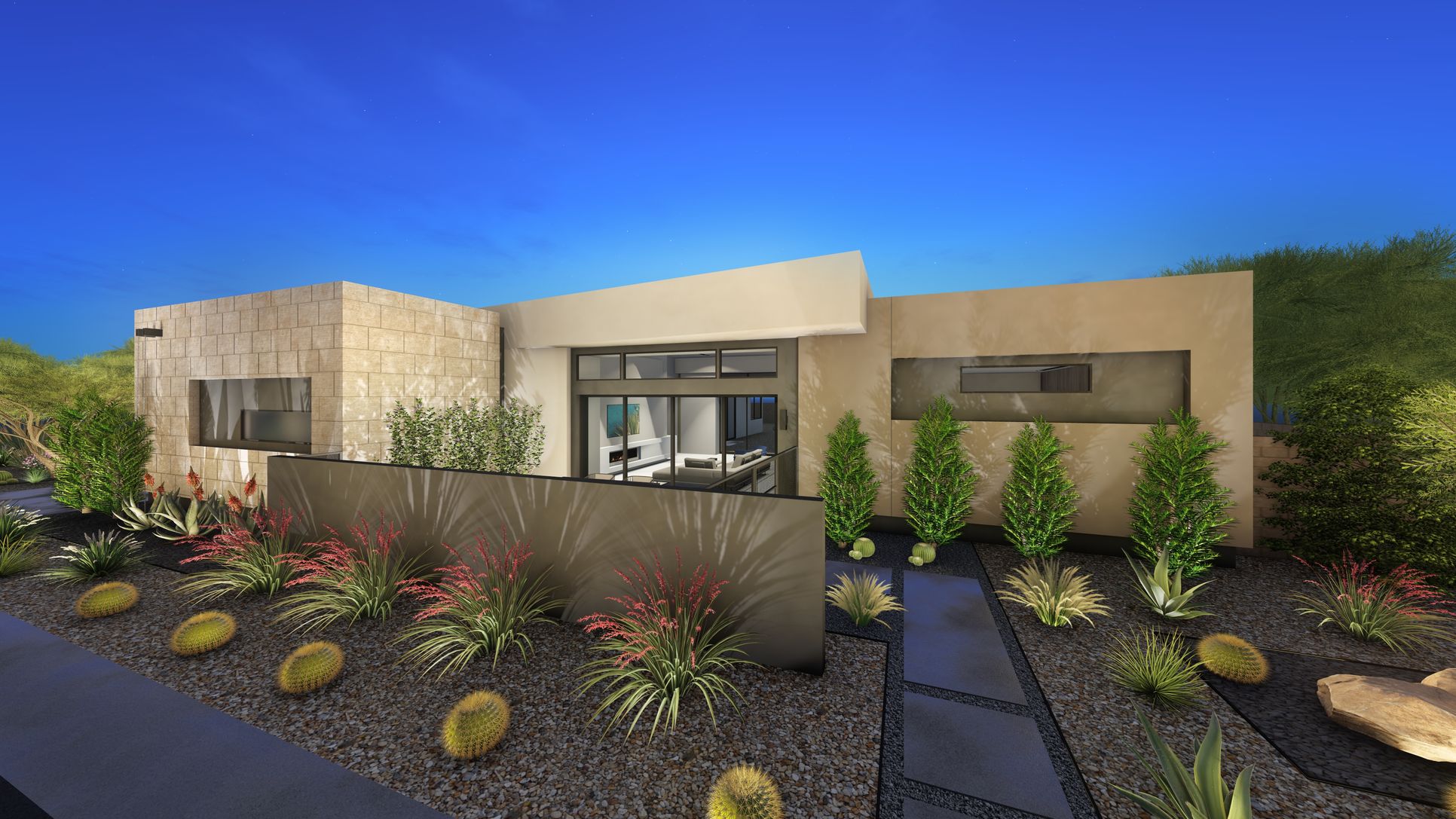 Front Elevation A:Haven