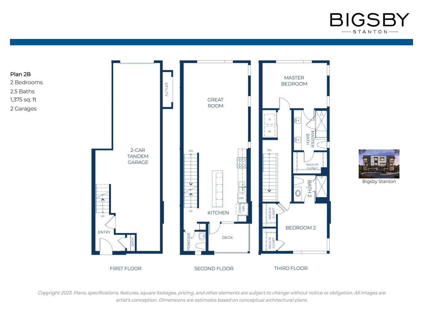 Plan 2B Floorplan