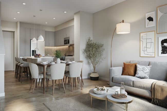 Plan 1: Great Room/Kitchen