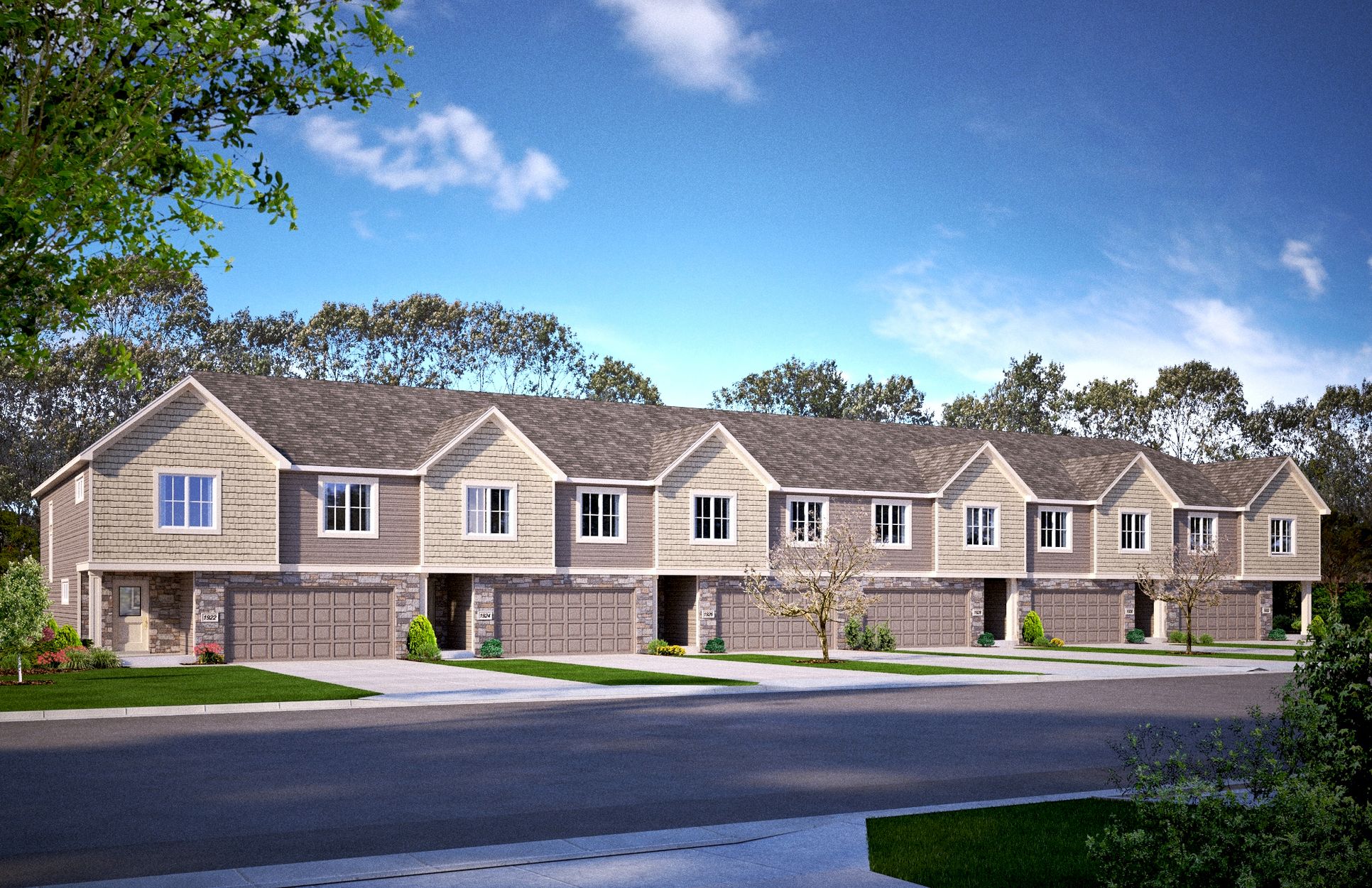 The Hawthorne:Multi Level Townhome