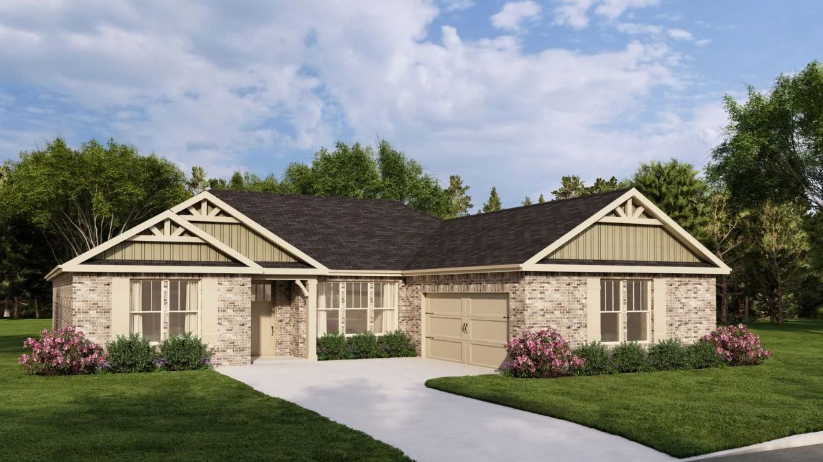 Elevation A 2-Car:Halie