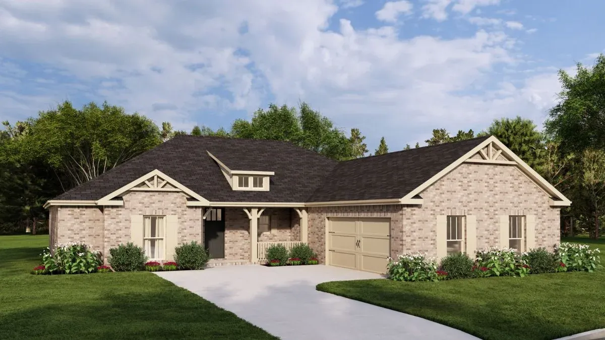 Elevation A 2-Car:Emory