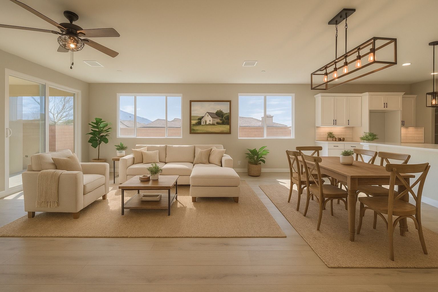 Family Room - Virtual Staging