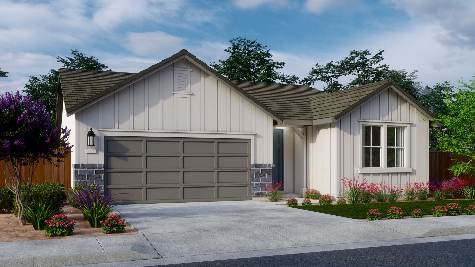 1600 Farmhouse:Farmhouse Elevation