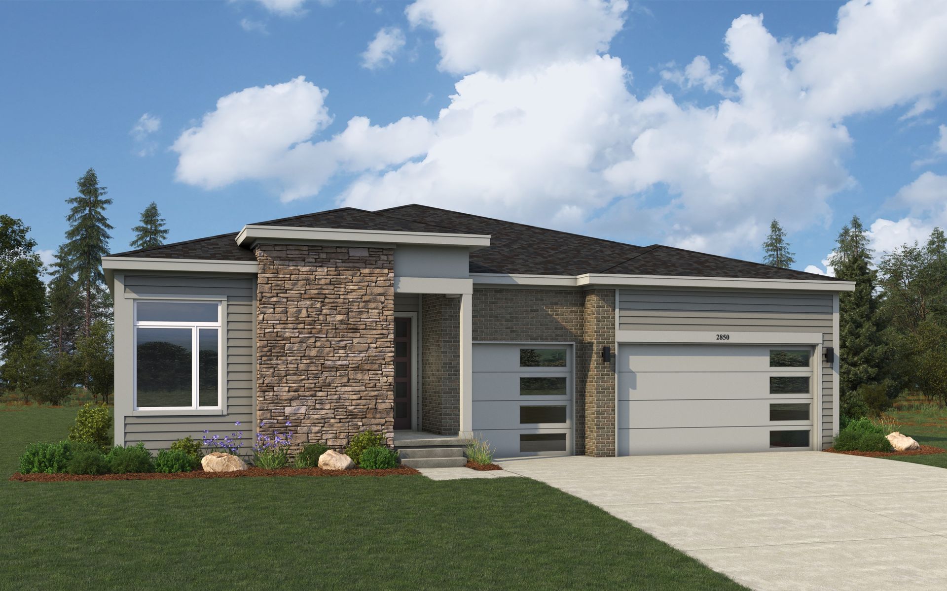 Modern Residential Architecture and Home Design:Elevation CT