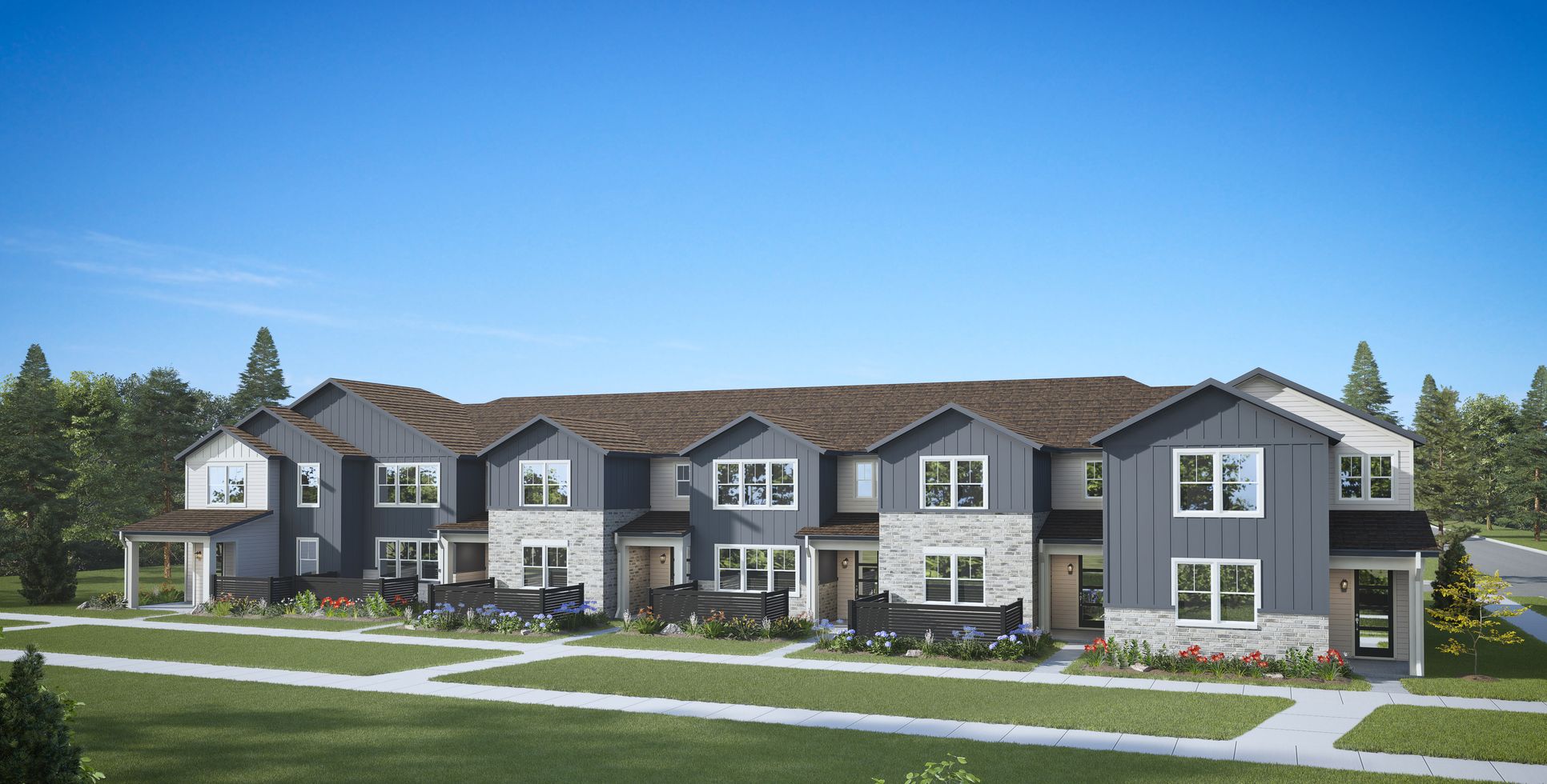Horizon Townhomes Elevation A:Horizon Townhomes Elevation A