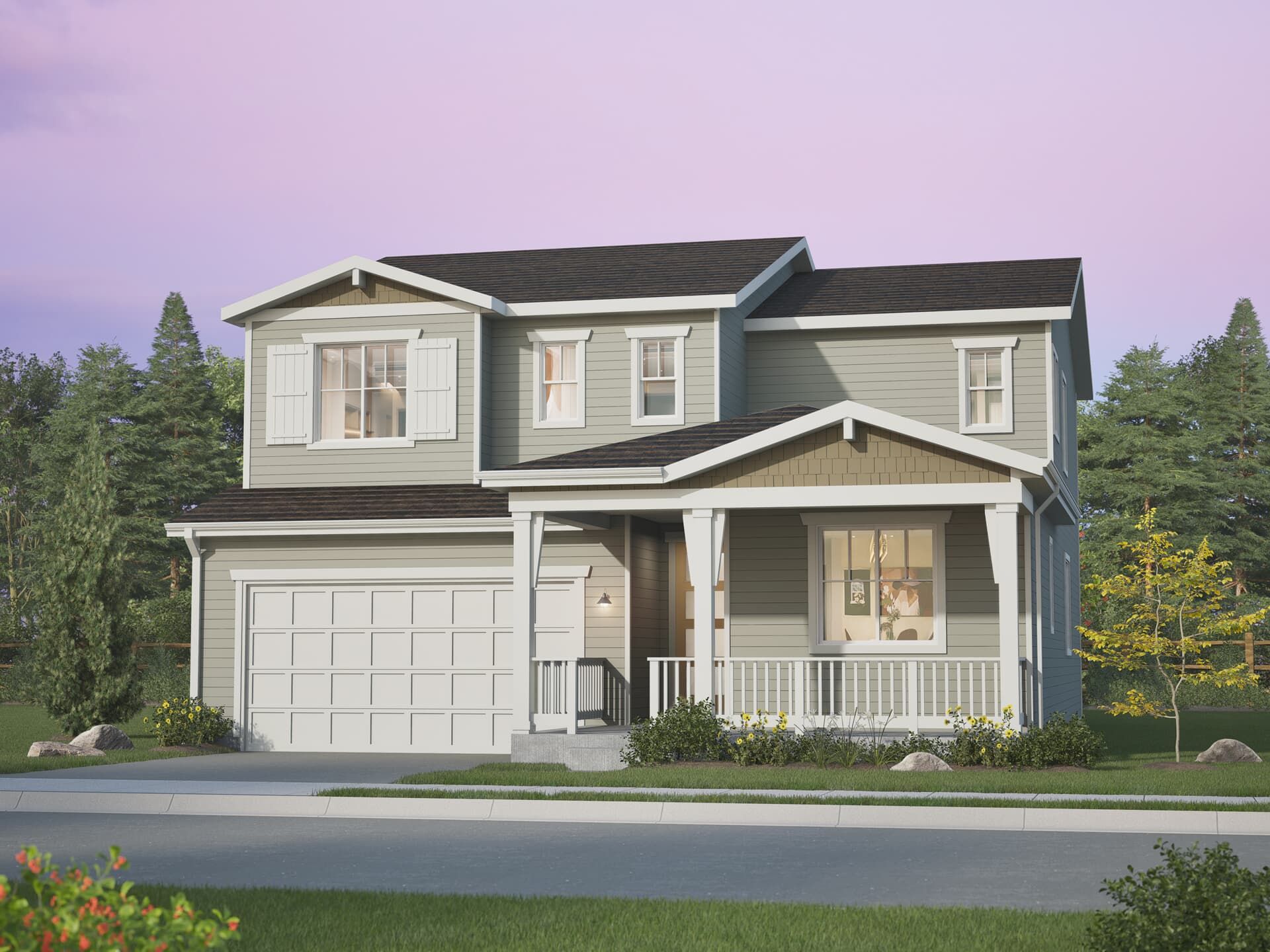 Artisan 3 Elevation A:Artisan 3 Elevation A