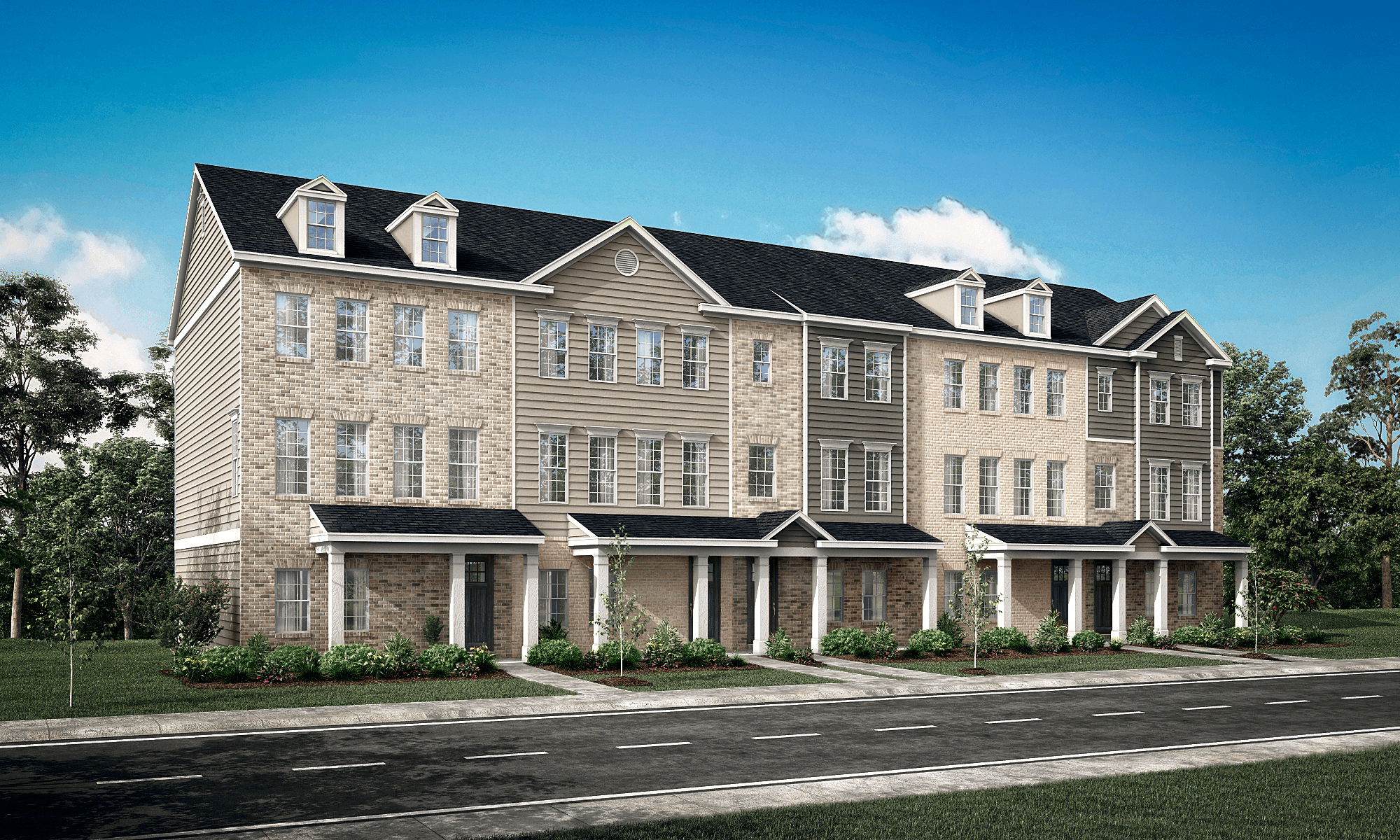 Anchor ThreeStory Plan at The Crossing at Cramerton Mills in Cramerton