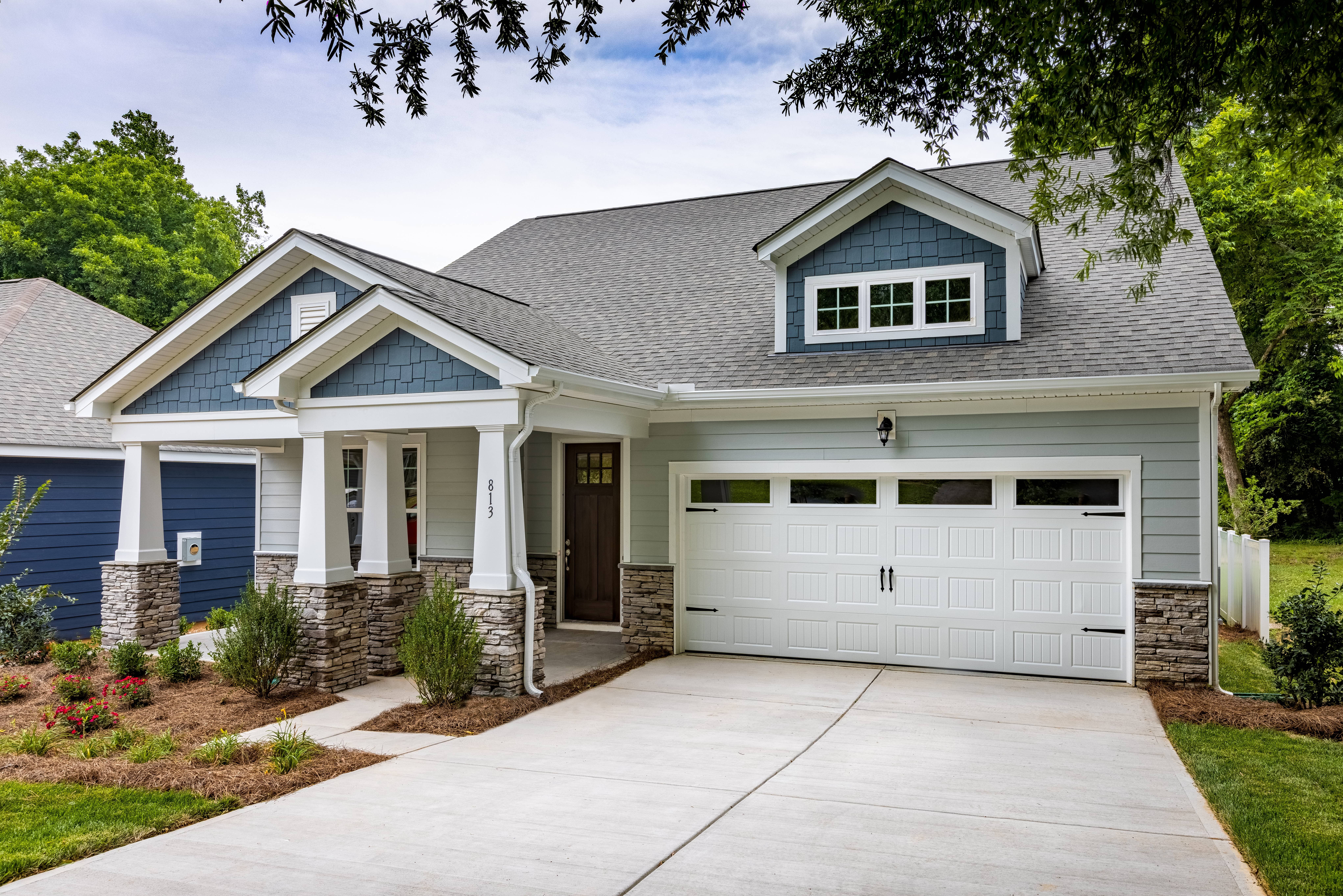 Melton Plan at The Terraces at Cramerton Mills in Cramerton, NC by Brookline Homes, LLC