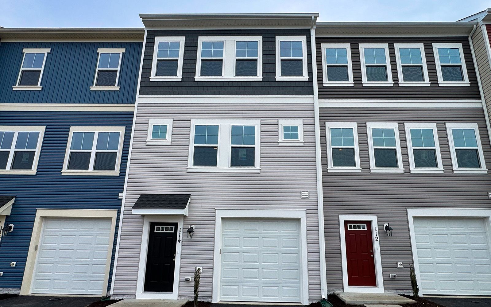 The exterior of the Skyline on homesite 2153 at Snowden Bridge.