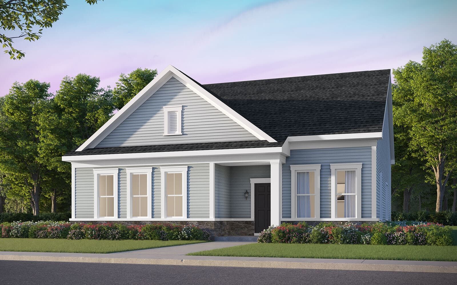 Elevation 1:A rendering of the Picasso Elevation 1 by Brookfield Residential
