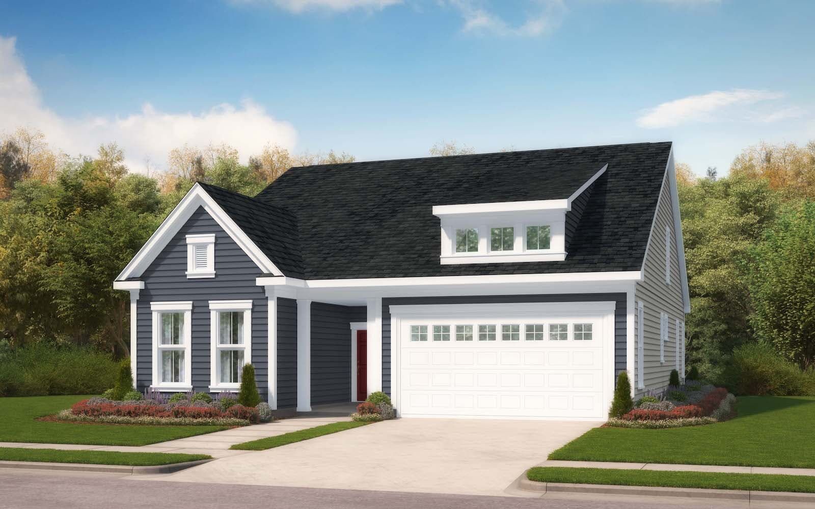 Elevation 1:Elevation 1 of the Monet II a home design offered by Brookfield Residential