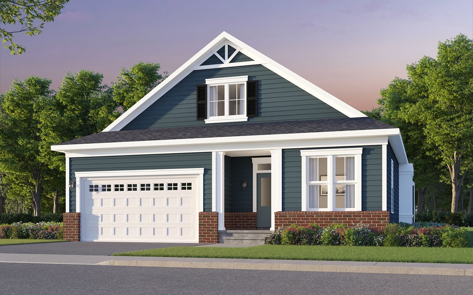 Elevation 1:A rendering of elevation 1 of the Rockwell by Brookfield Residential.