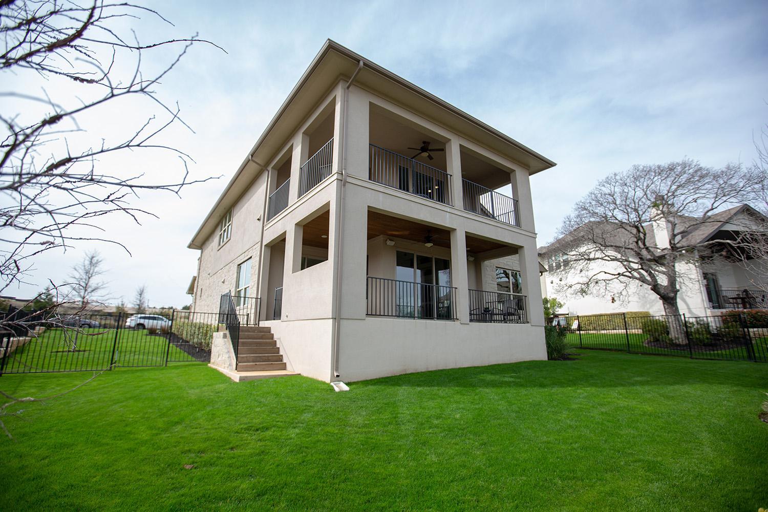 Back Exterior of the Siena