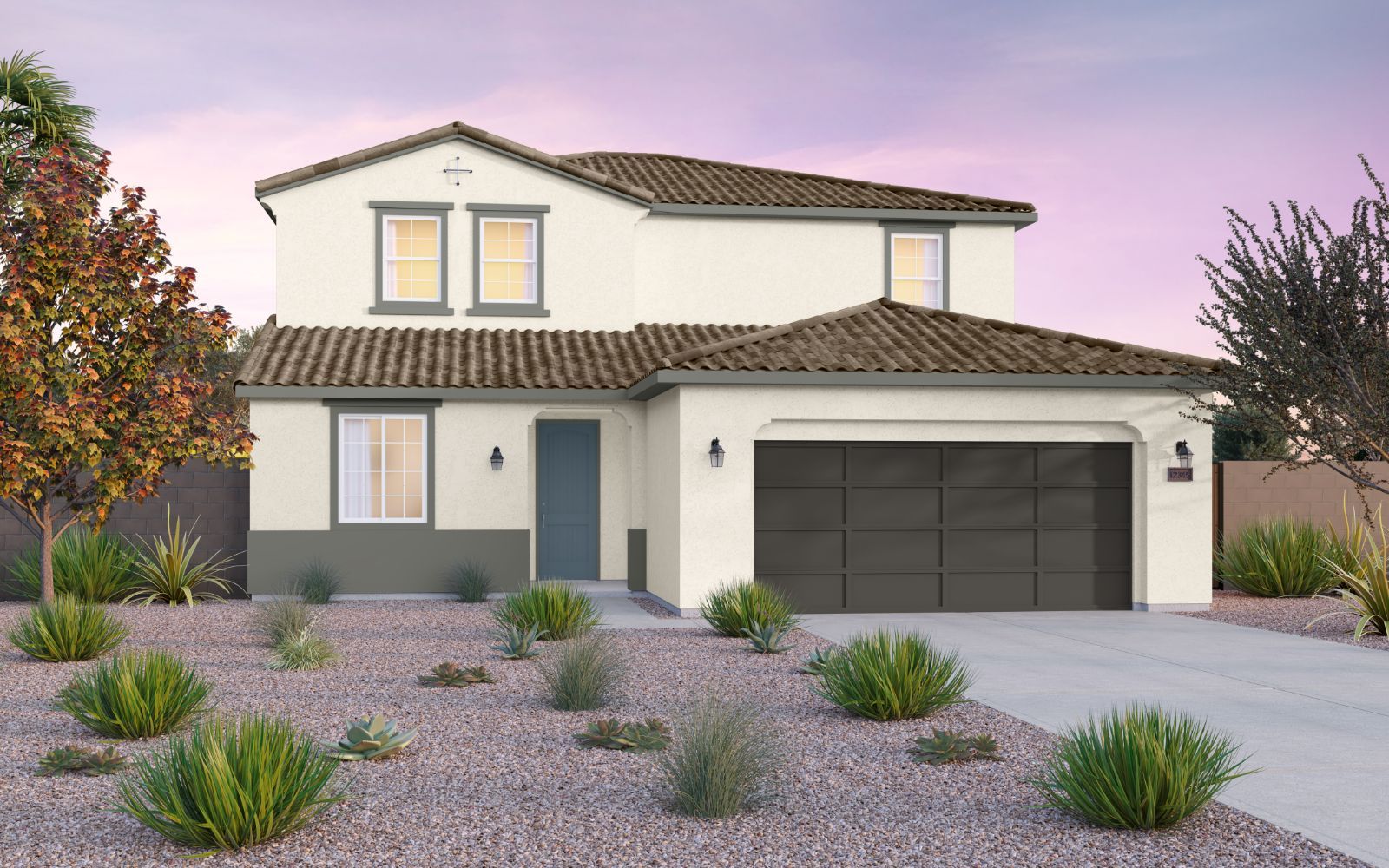 C - Spanish Colonial:Blossom Rock Laurel Ponderosa Spanish Colonial