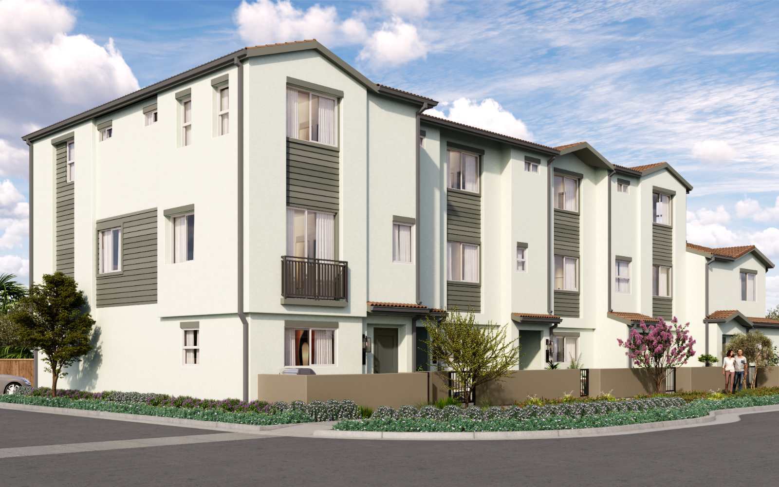 Building Type 1 - Front:Magnolia Building Type 1 Front - Buildings 1_2_21_19_20_23_25_26_18_22_24