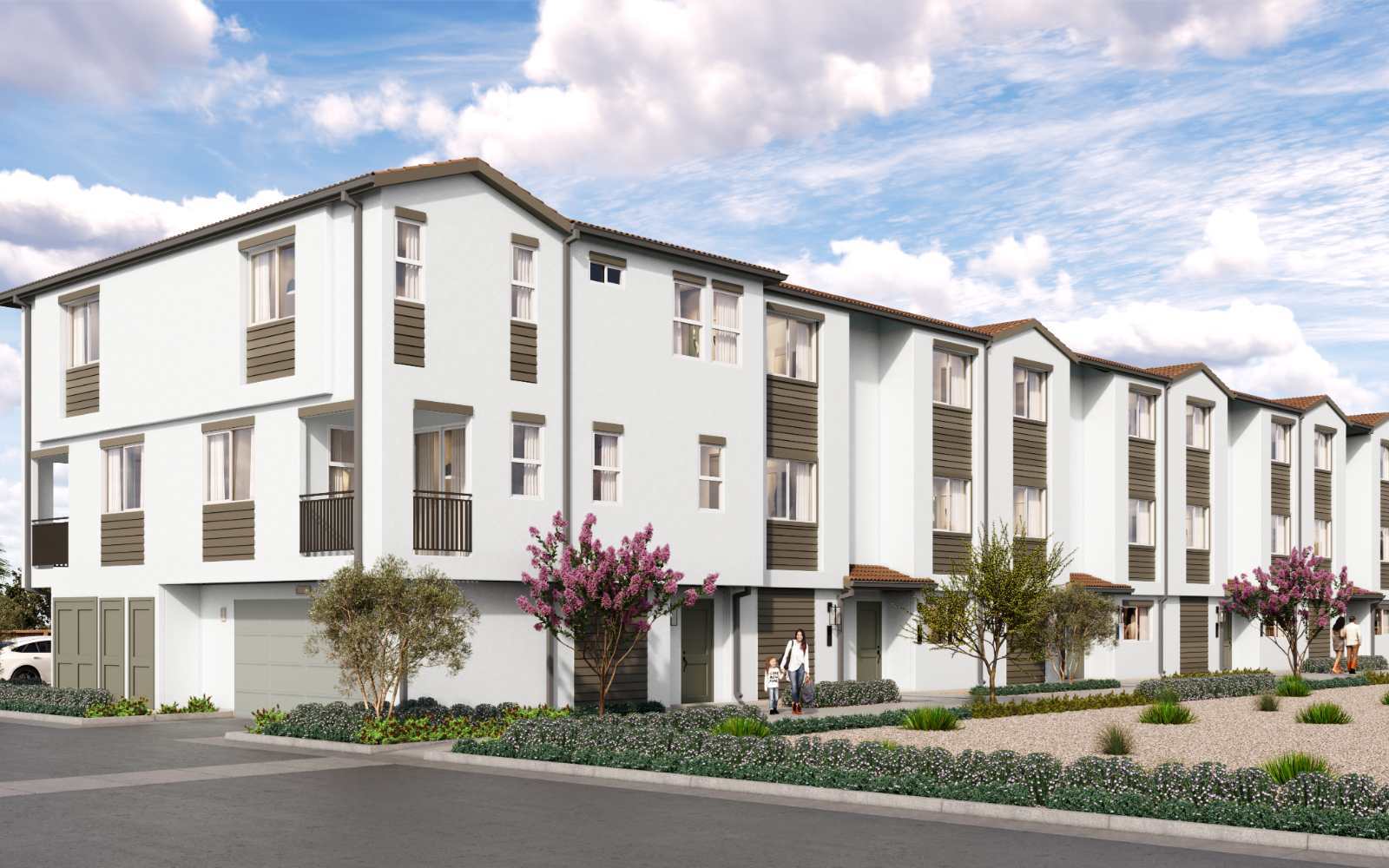 Building Type 7 - Front:Magnolia Building Type 7 Front - Buildings 4_5_6_28_37_38