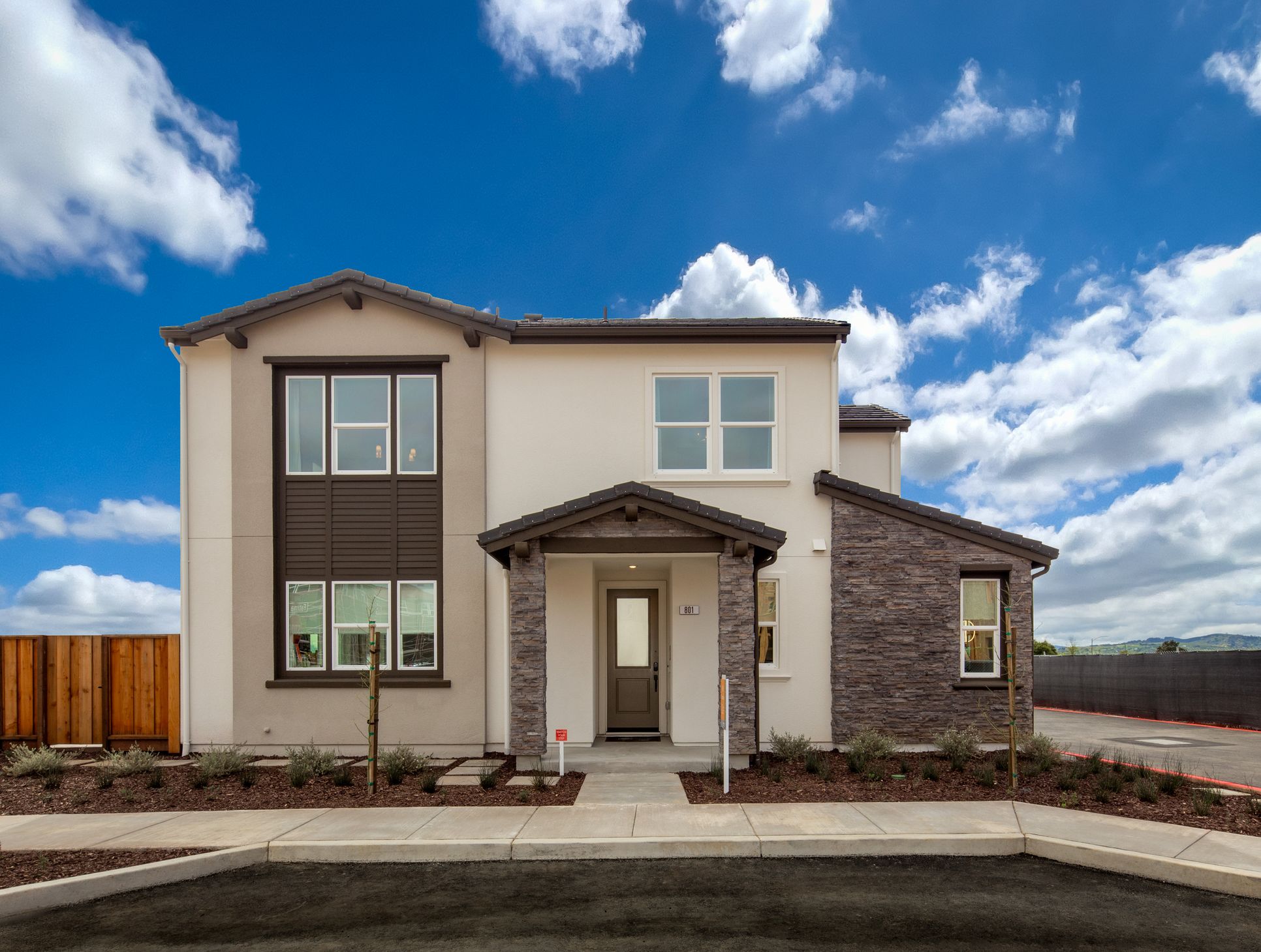 Residence 2 Model at Sundance in Rosewood:Rosewood is bringing charming two-story duet homes to a charismatic location that checks all your boxes.